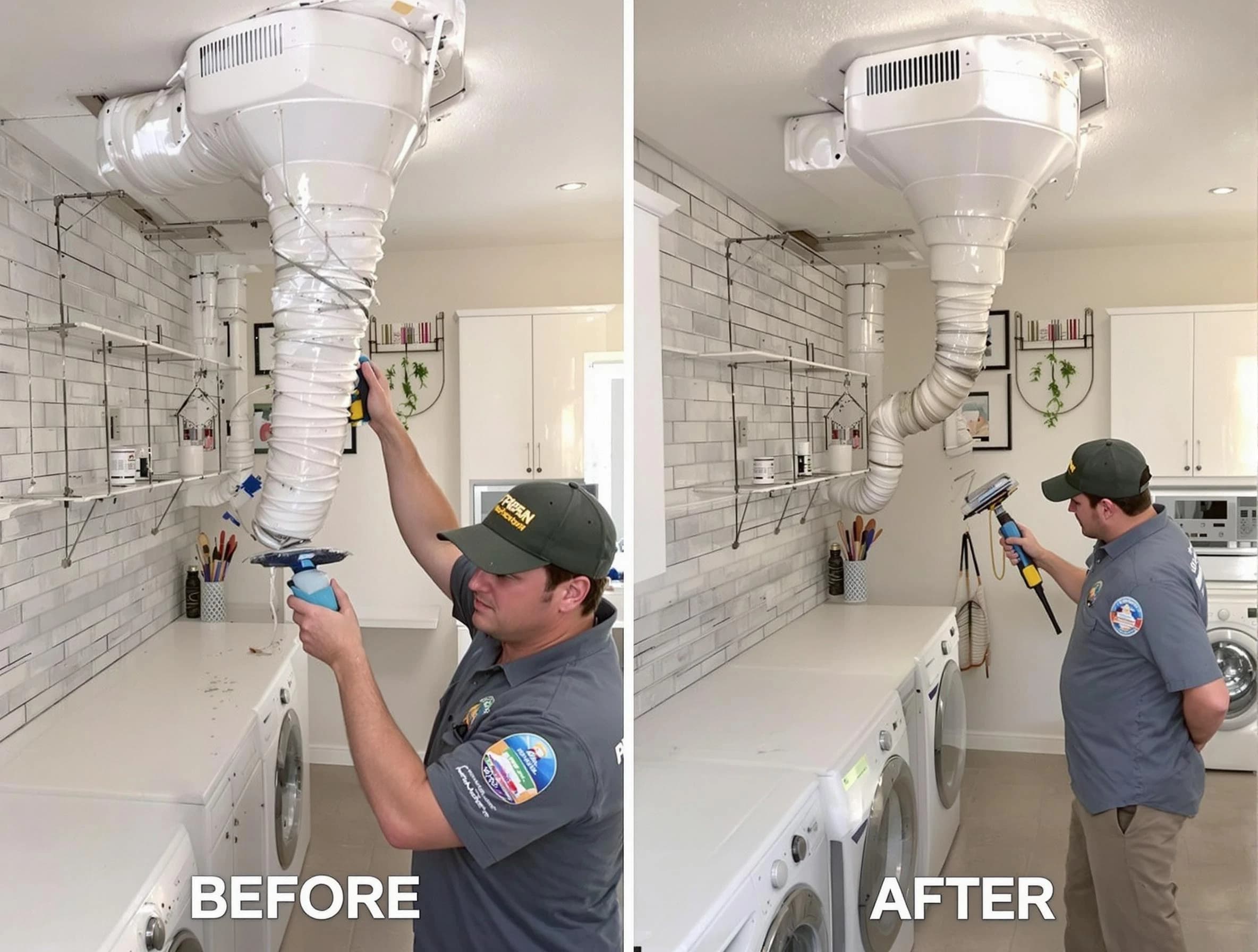 Professional dryer exhaust vent cleaning by Frederick Dryer Vent Cleaning in Frederick