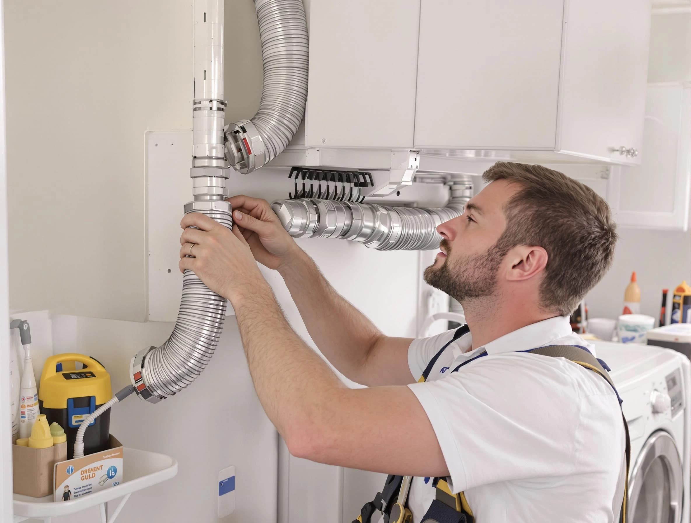 Professional dryer vent repair and installation by Frederick Dryer Vent Cleaning in Frederick