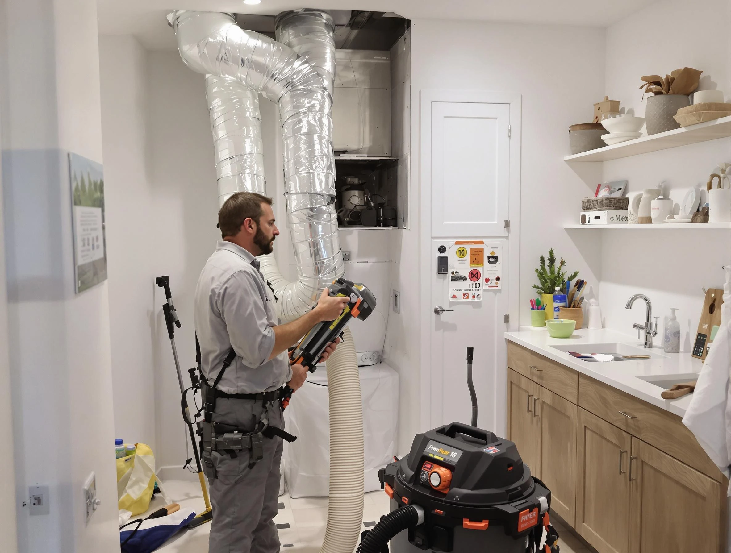 Clogged Dryer Vent Cleaning in Frederick