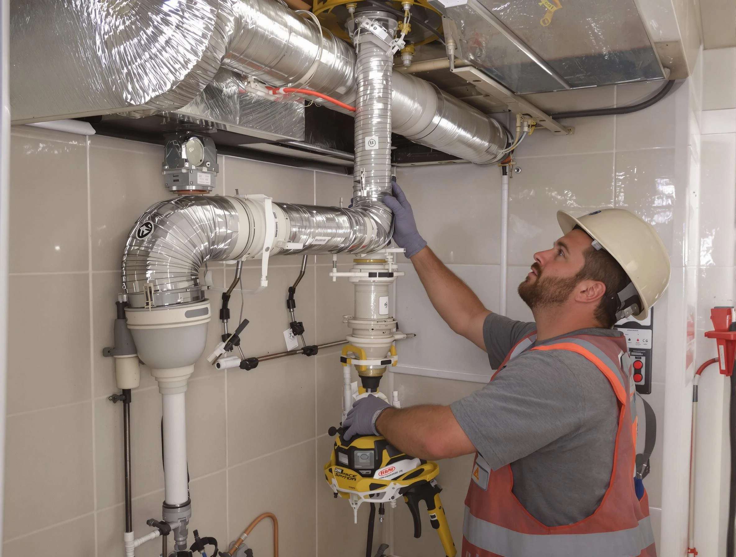 Frederick Dryer Vent Cleaning expert performing professional dryer vent repair and installation in Frederick