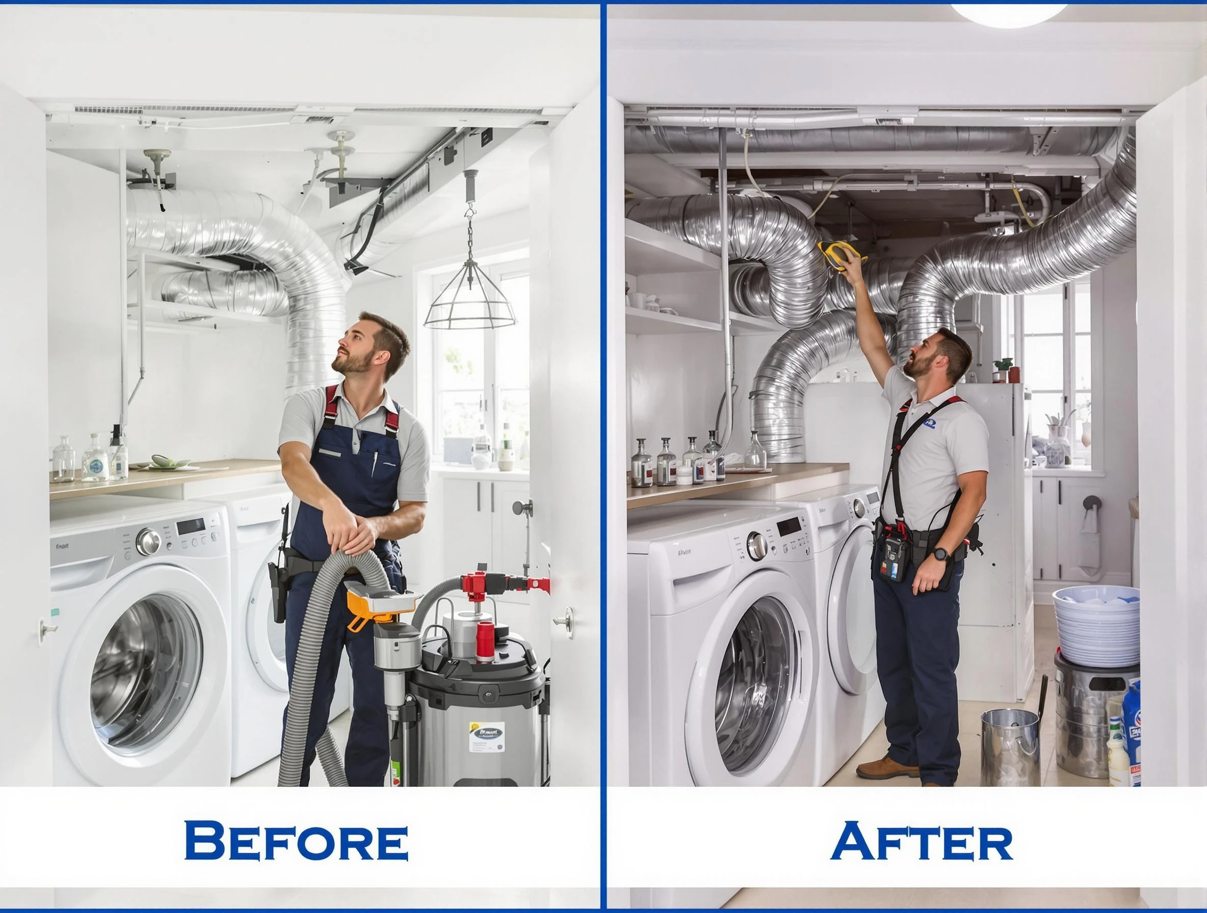 Expert gas dryer vent cleaning by Frederick Dryer Vent Cleaning in Frederick