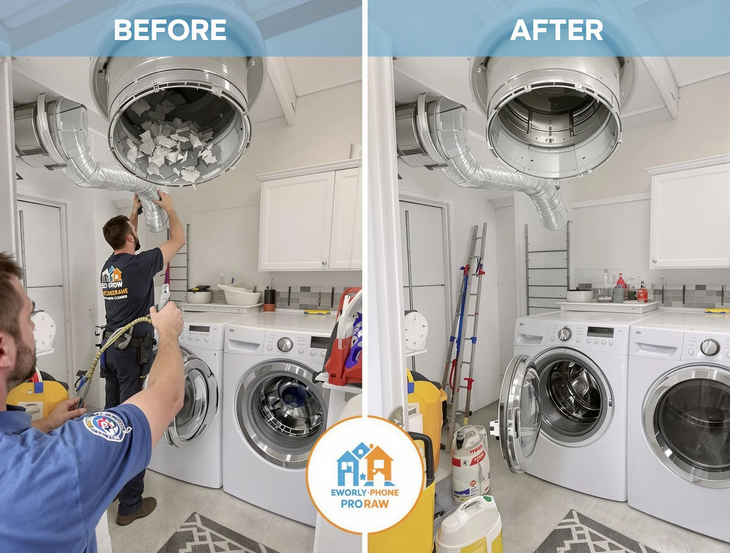 Residential dryer vent cleaning by Frederick Dryer Vent Cleaning in Frederick